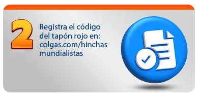 Paso 2: Registra el código del tapón rojo